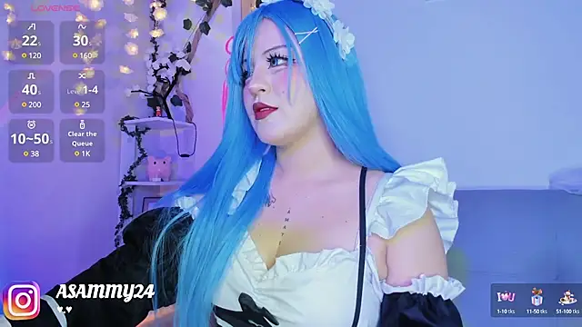 Lilith Asami online show from February 7, 2025, 9:58 am