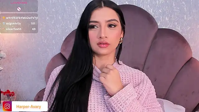 Snapshot of Harper-Avary chatting on February 11, 2025, 1:51 pm Harper-Avary online show from February 11, 2025, 1:51 pm