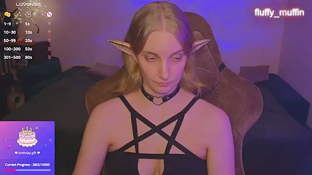 Snapshot of Fluffy_muffin_ chatting on January 18, 2025, 7:04 pm Fluffy muffin online show from January 18, 2025, 7:04 pm