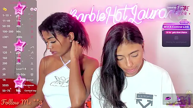 Snapshot of BarbieHotLaura chatting on March 20, 2025, 9:46 pm BarbieHotLaura online show from March 20, 2025, 9:46 pm