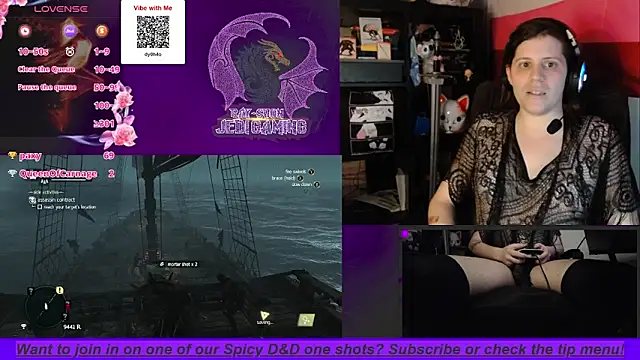 Snapshot of Rae-Suon chatting on January 10, 2025, 1:10 am Rae-Suon online show from January 10, 2025, 1:10 am