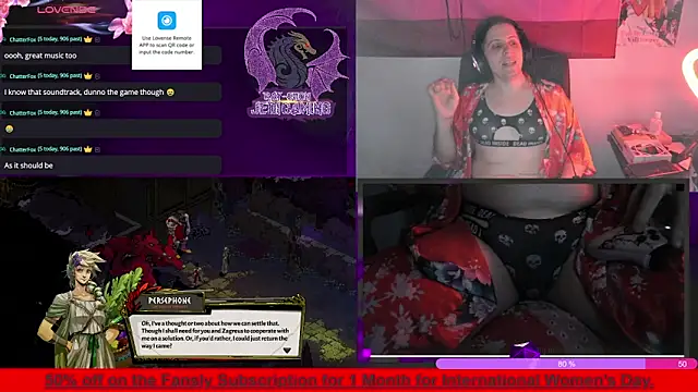 Snapshot of Rae-Suon chatting on March 9, 2025, 6:28 am Rae-Suon online show from March 9, 2025, 6:28 am