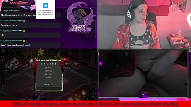 Snapshot of Rae-Suon chatting on March 11, 2025, 4:21 am Rae-Suon online show from March 11, 2025, 4:21 am