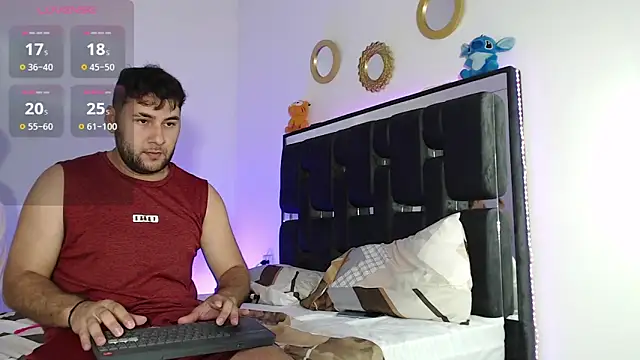 Valerio 22 online show from November 18, 2025, 9:41 pm