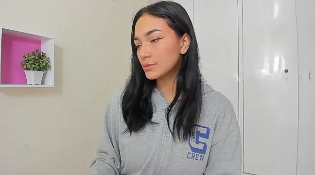 Snapshot of ASIAM_BRUNET chatting on February 25, 2025, 12:55 pm ASIAM BRUNET online show from February 25, 2025, 12:55 pm