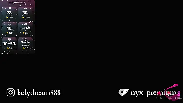 Snapshot of Ladydream1 chatting on July 31, 2026, 1:16 am Ladydream1 online show from July 31, 2026, 1:16 am