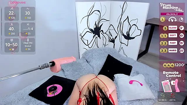 Snapshot of ela_lane_2 chatting on January 29, 2025, 12:45 pm ela lane 2 online show from January 29, 2025, 12:45 pm