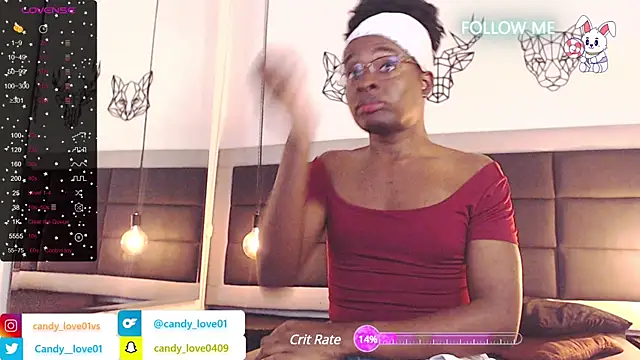 candy lovee69 online show from January 17, 2025, 10:45 pm