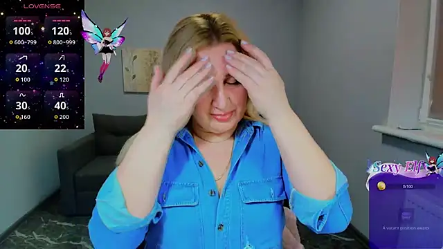 Lili Crossi online show from March 6, 2026, 6:54 am