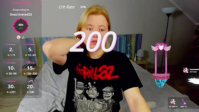LillyDepp online show from February 24, 2025, 9:09 pm