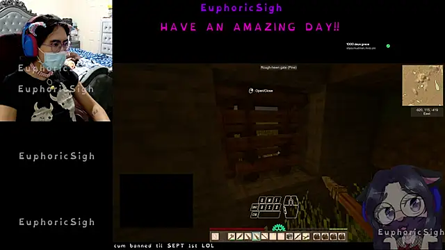 EuphoricSigh online show from May 25, 2026, 1:44 am