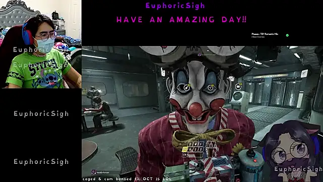 EuphoricSigh online show from July 17, 2026, 2:51 am