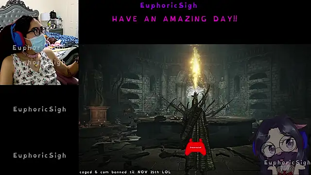 EuphoricSigh online show from July 23, 2026, 2:59 pm