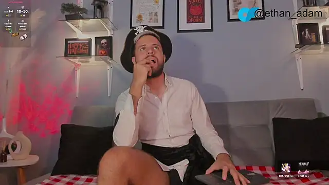 Snapshot of ETHAN_ADAM chatting on October 2, 2025, 10:44 am ETHAN ADAM online show from October 2, 2025, 10:44 am