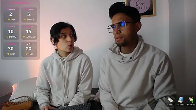 Snapshot of floriamANDjazmin chatting on January 22, 2025, 11:23 am floriamANDjazmin online show from January 22, 2025, 11:23 am