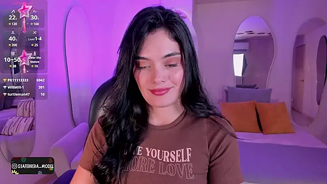 GiaFerrara online show from January 9, 2025, 9:59 am