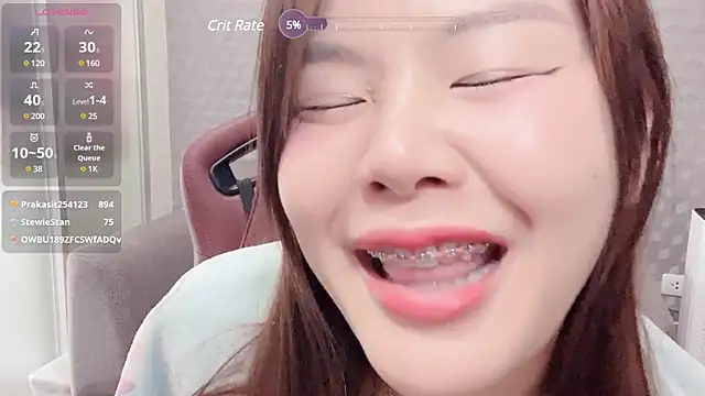 Snapshot of nenechuchu chatting on February 14, 2025, 8:31 am nenechuchu online show from February 14, 2025, 8:31 am