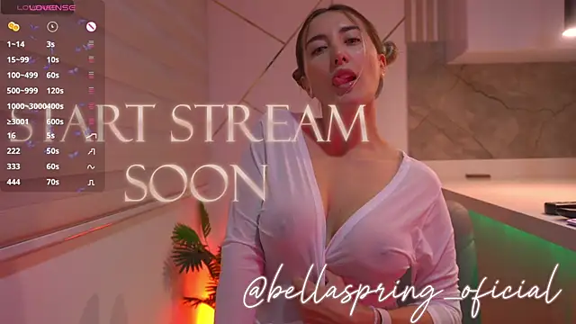 b3llaspringg online show from January 11, 2026, 7:52 pm