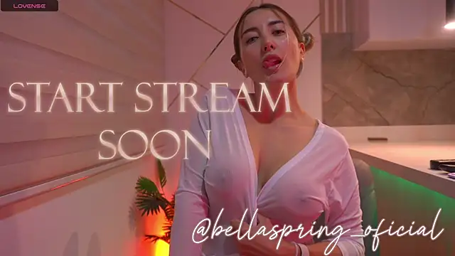 b3llaspringg online show from March 25, 2026, 9:54 pm