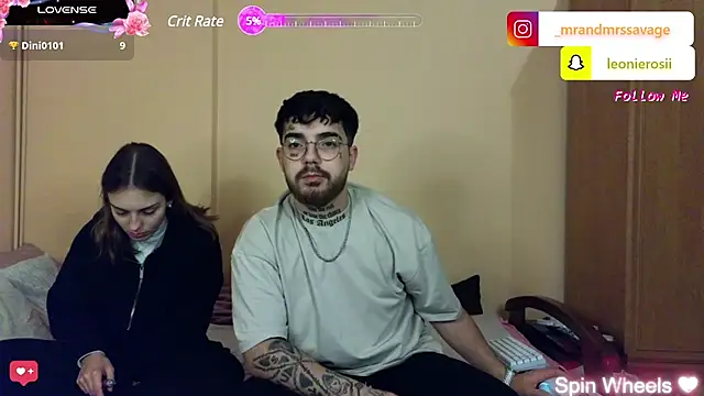 MrAndMrsSavage online show from February 7, 2025, 9:48 pm