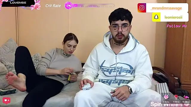 MrAndMrsSavage online show from February 11, 2025, 9:25 pm