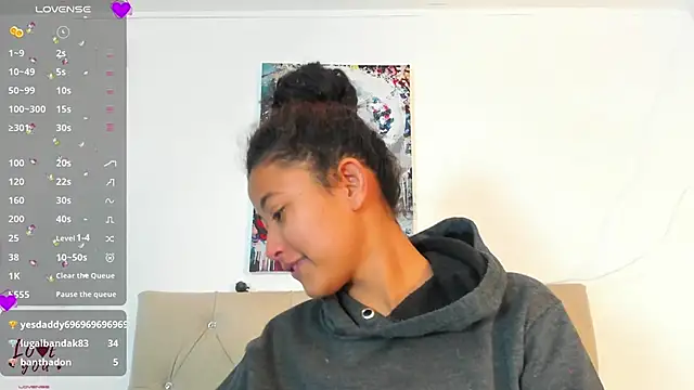 Snapshot of Milkdulce1 chatting on February 24, 2025, 9:00 am Milkdulce1 online show from February 24, 2025, 9:00 am