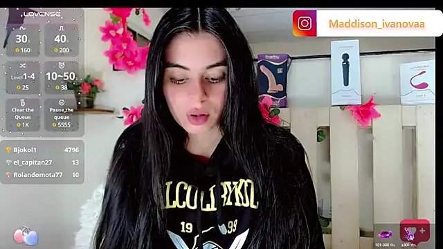 Madisson Ivanova online show from January 19, 2025, 11:34 am