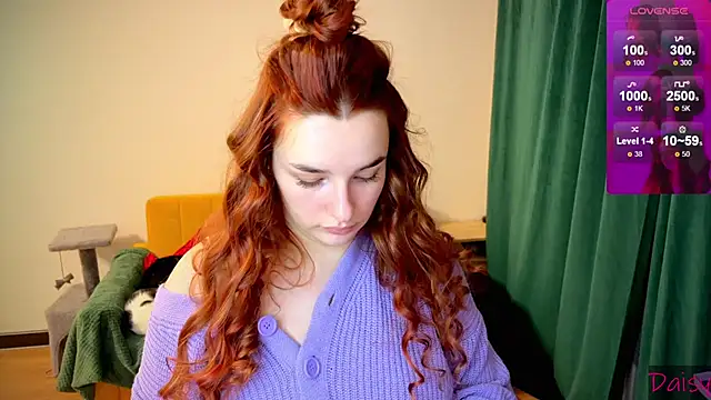 Snapshot of CookyDaisy chatting on December 19, 2024, 11:03 pm CookyDaisy online show from December 19, 2024, 11:03 pm