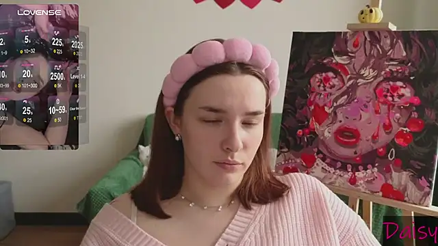 Snapshot of CookyDaisy chatting on February 8, 2025, 8:09 am CookyDaisy online show from February 8, 2025, 8:09 am