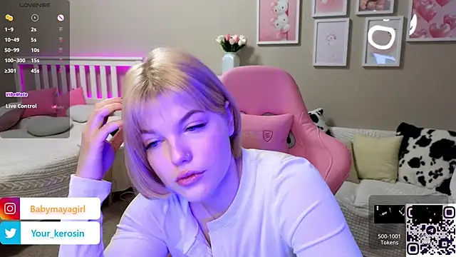 Maya Rave online show from March 6, 2025, 3:46 am