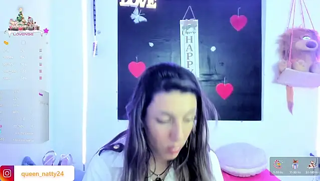 Snapshot of queen-natty chatting on January 12, 2025, 3:49 am queen-natty online show from January 12, 2025, 3:49 am