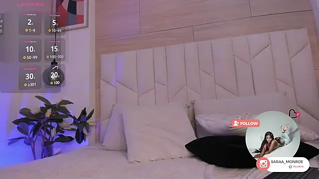 Snapshot of SaraMonroe1 chatting on February 20, 2025, 10:59 pm SaraMonroe1 online show from February 20, 2025, 10:59 pm