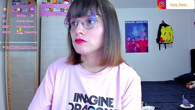 Lucyy-hess online show from October 21, 2025, 7:47 pm