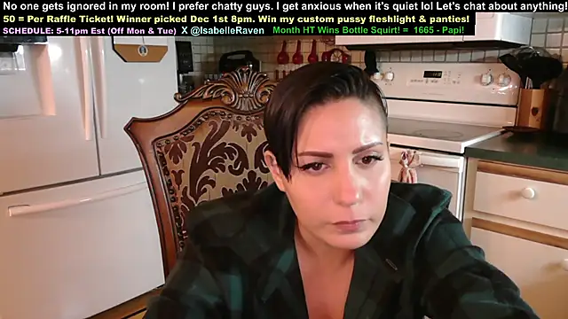 IsabelleRaven online show from November 1, 2025, 3:19 am