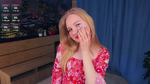 OdelinaFicken online show from February 6, 2025, 7:35 am