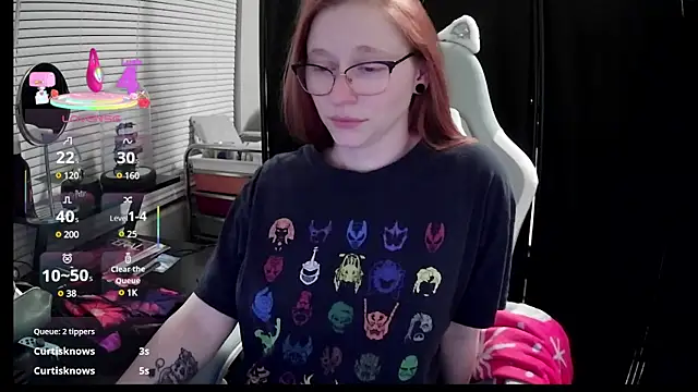 Snapshot of LilyFoxxx chatting on March 3, 2025, 4:36 am LilyFoxxx online show from March 3, 2025, 4:36 am