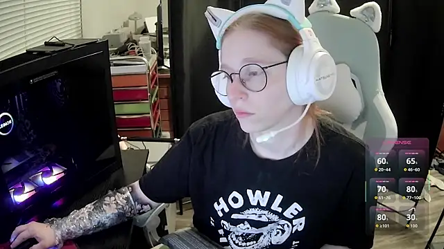 LilyFoxxx online show from July 1, 2026, 5:09 am