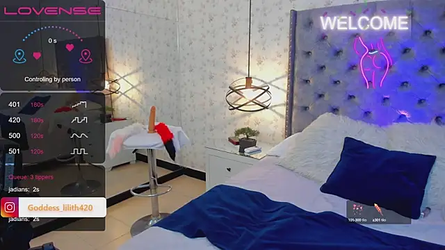 Goddess  Lilith online show from December 8, 2024, 9:46 am