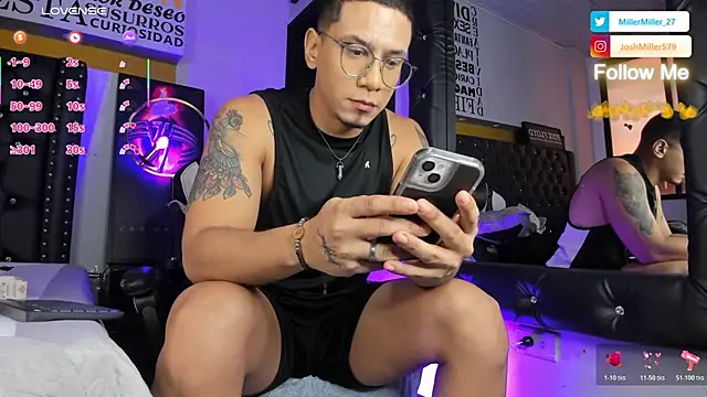 JoshMillerr  online show from July 25, 2026, 12:03 pm