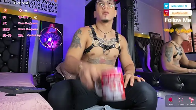 JoshMillerr  online show from July 28, 2026, 12:48 pm