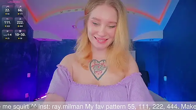 AliceMilman online show from March 8, 2026, 9:24 am