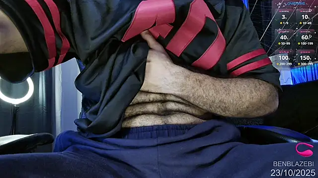 Snapshot of BEN_BLAZE chatting on October 23, 2025, 5:18 am BEN BLAZE online show from October 23, 2025, 5:18 am