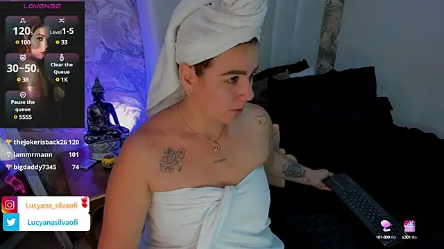 Snapshot of LucyanaSilva chatting on March 22, 2025, 10:49 am LucyanaSilva online show from March 22, 2025, 10:49 am