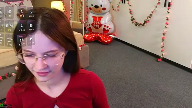 Rina Red online show from February 18, 2026, 1:45 am