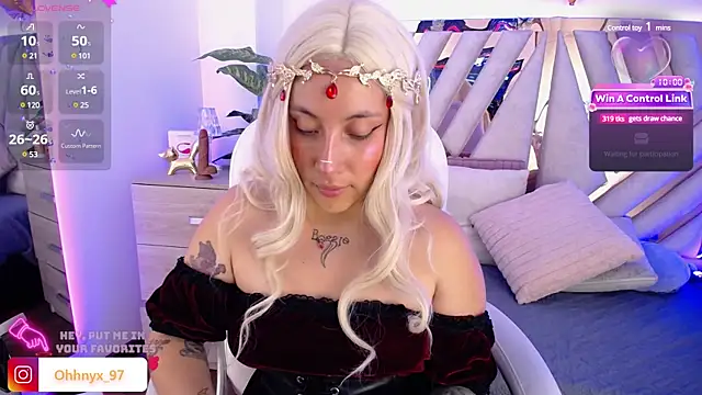 Snapshot of NyxAndria_1 chatting on January 22, 2025, 2:15 am NyxAndria 1 online show from January 22, 2025, 2:15 am