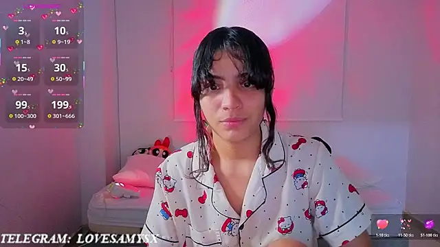 Lovelyamyy online show from April 29, 2026, 2:37 am