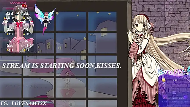 Lovelyamyy online show from July 7, 2026, 1:37 pm