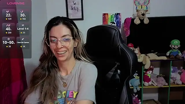 Princezzlove3 online show from October 30, 2025, 1:07 am