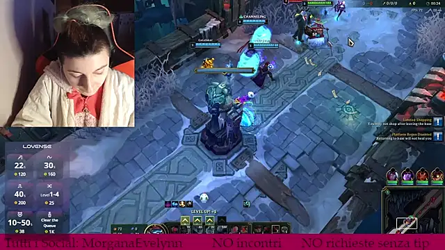 Snapshot of MorganaEvelynn chatting on January 24, 2025, 10:30 pm MorganaEvelynn online show from January 24, 2025, 10:30 pm