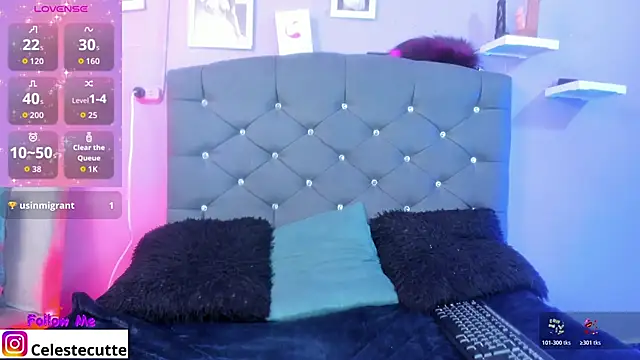 celesstte 00 online show from March 9, 2026, 1:26 pm